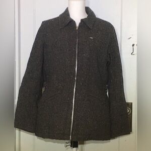 GAP Charcoal Gray Zip-Up Jacket